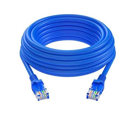 LuxeBass Internetkabel 8 Meter Blauw CAT5e UTP RJ45 All4Gadgets