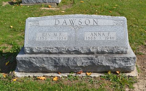 Anna Florence Crawford Dawson M Morial Find A Grave