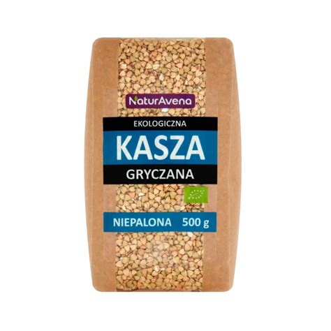 KASZA GRYCZANA EKOLOGICZNA NIEPALONA NATURAVENA 500 G Dobre Ceny