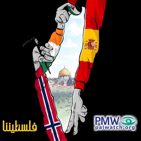 Norway Ireland And Spain Shown Recognizing Palestine From The River