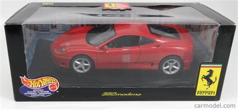 Mattel Hot Wheels Scale Ferrari Modena Coupe Red