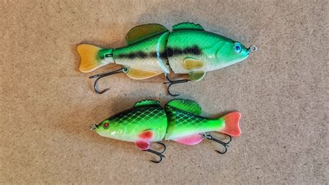 3d Printed Bass Swimbait And Glidebait Youtube