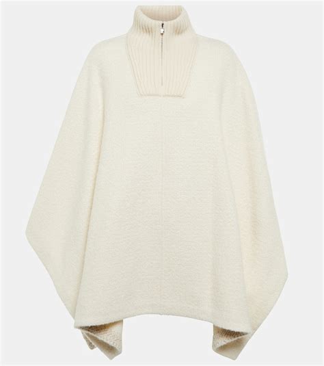 Loro Piana - Britney cashmere and silk poncho Loro Piana