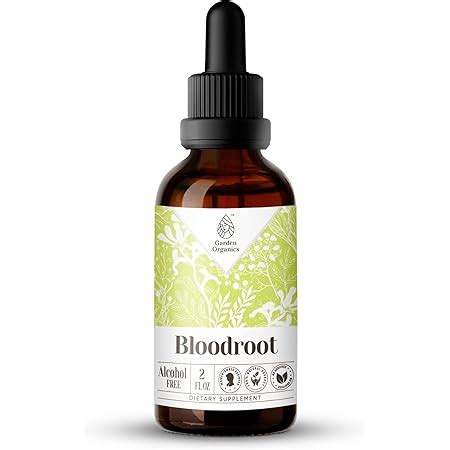 Amazon Herbera Bloodroot Tincture B Alcohol Free Extract Super