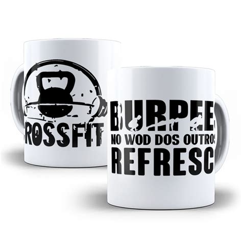 Caneca Crossfit Porcelana Personalizada Esporte Modelo