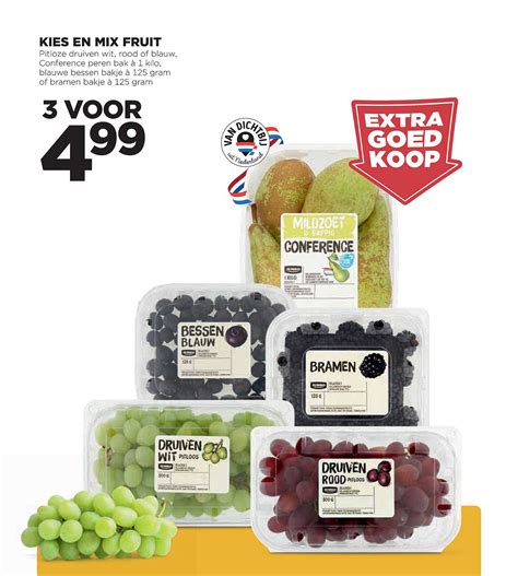 Kies En Mix Fruit Aanbieding Bij Jumbo Folders Nl