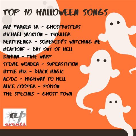 Top 10 Halloween songs | Halloween songs, Stevie wonder superstition, Songs