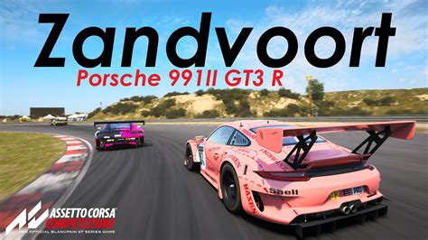 ACC PLR GT3 World Tour Round 6 Zandvoort Porsche 991II GT3 R 4K