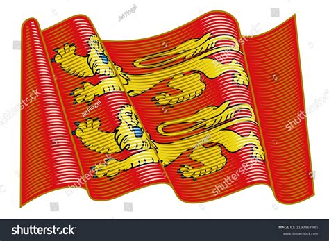 Normandy France Gold Luxury Vector Waving Stock Vector (Royalty Free) 2192867985 | Shutterstock