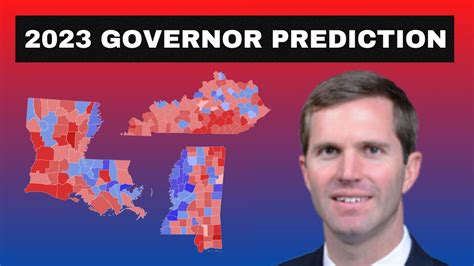 2 Republican Pickups 2023 Governors Elections Predictions Youtube