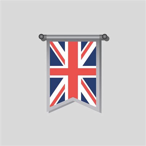 Premium Vector Illustration Of United Kingdom Flag Template