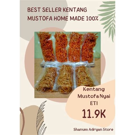 Jual KENTANG MUSTOFA GURIH PEDAS MANIS ORIGINAL NYAI ETI Shopee Indonesia