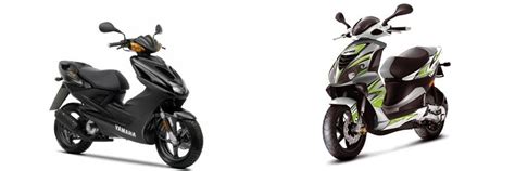 Motorrad Vergleich Yamaha Aerox R 2010 Vs Piaggio Nrg Power 50 Dt 2t 2013