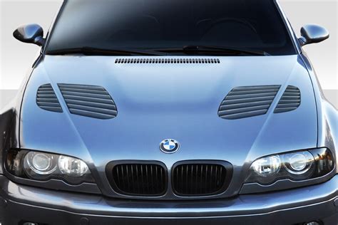 Duraflex 2001 2006 Bmw M3 E46 2dr Gtr Hood 1 Piece Irace Auto Sports