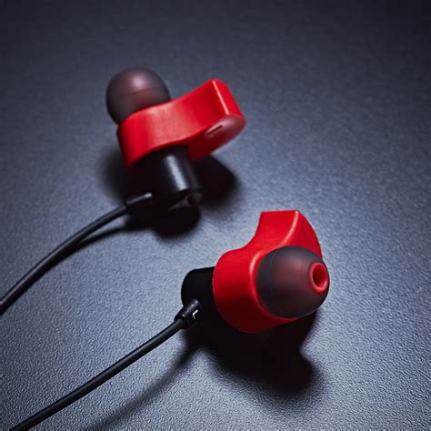 Custom Molded Wireless Earphones Red Decibullz Touch Of Modern