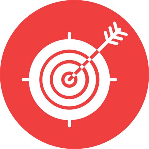Bullseye Generic Color Fill Icon