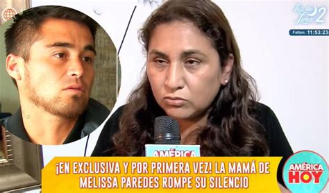 Madre De Melissa Paredes Pide Al MIMP Intervenir Por Denuncia De