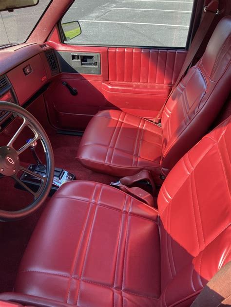 1987 Chevy Truck Interior