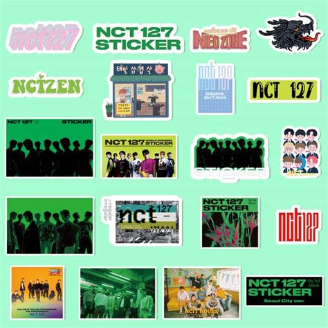 Premium Quality Nct127 Sticker Preeti