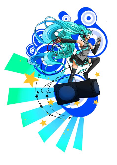 Commission Miku Hatsune By Emy San On Deviantart