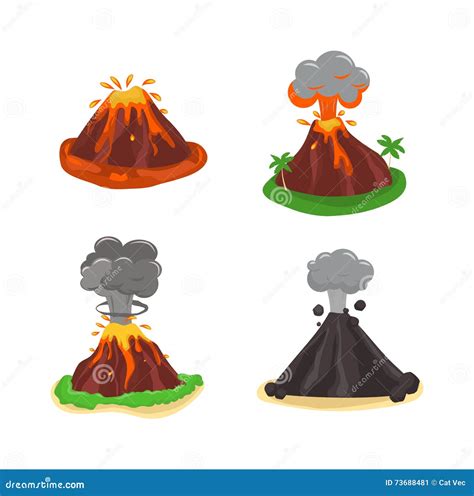 Volcano Illustration Stock Illustration Illustration Of Adventure