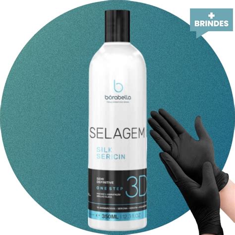 Borabella Selagem 3D Organic Semi Definitava Sem Formol 350ml Shopee