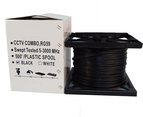 Amazon Fivestarcable Rg Coax Ft Bare Copper Combo Cable Solid