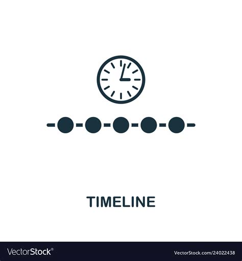 Timeline Icon Creative Element Design From Vector Image