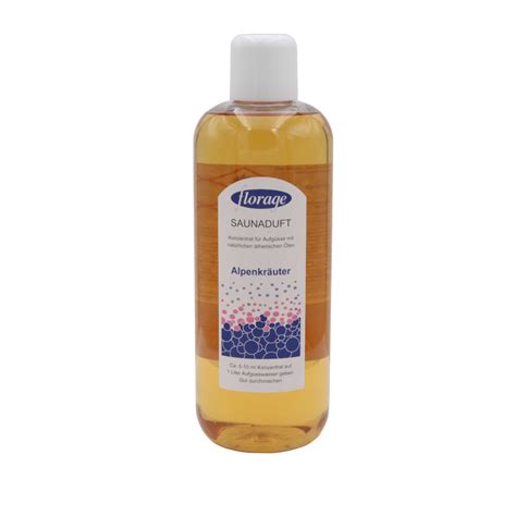 Florage Sauna Duft Konzentrate Alpenkräuter 500 ml