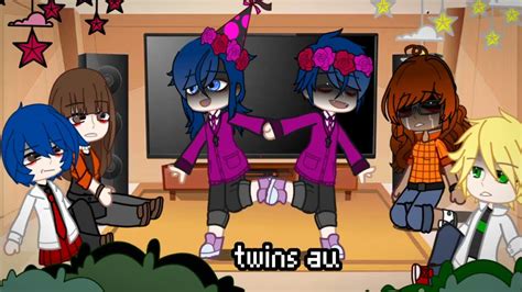 Mlb React To Marinette Au S Not Bad Apple My Au Gacha Club Youtube