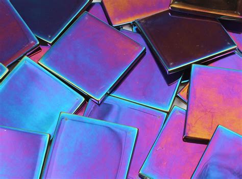 Mosaic Iridescent Mirrored Tile Mm