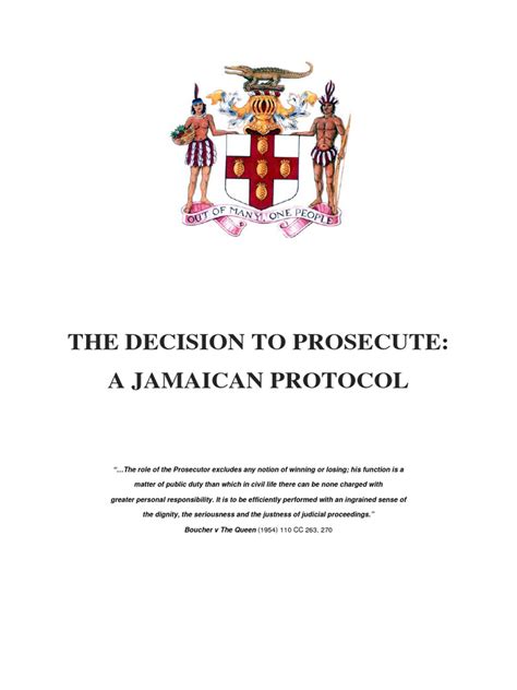 Prosecution Protocol | PDF | Prosecutor | Indictment