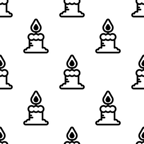 Candle Seamless Pattern Background 30506803 Vector Art At Vecteezy