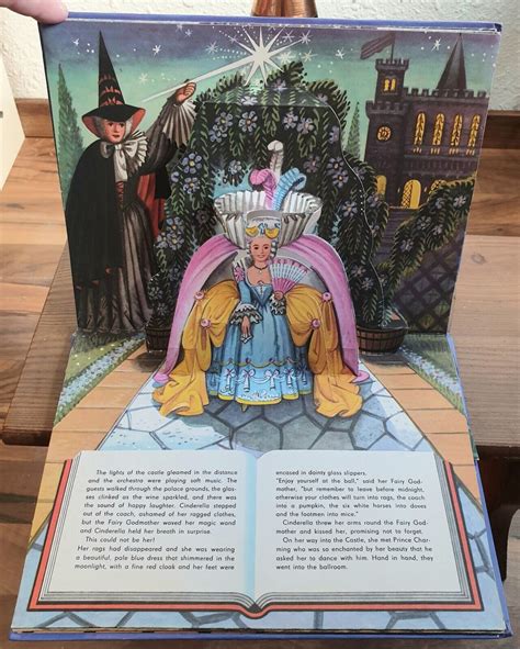 CINDERELLA 1988 POP UP PICTURE BOOK ILLUSTRATED BY VOJTECH KUBASTA