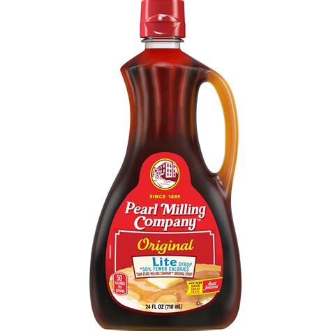 Pearl Milling Company Lite Syrup Original 24 Fl Oz - Walmart.com