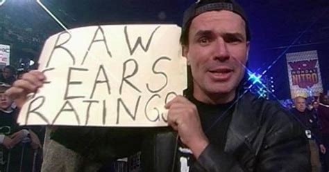 Eric Bischoff discusses WWE and WCW removing signs from fans