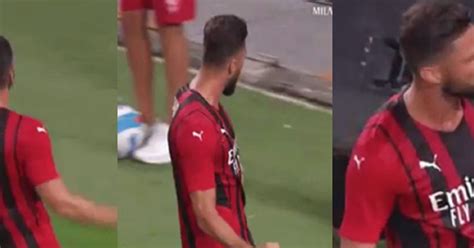 Le Doublé Dolivier Giroud Avec Lac Milan Enflamme La Toile Vidéo