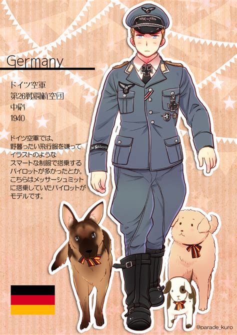 Germany Axis Powers Hetalia Drawn By Kuroparade Danbooru