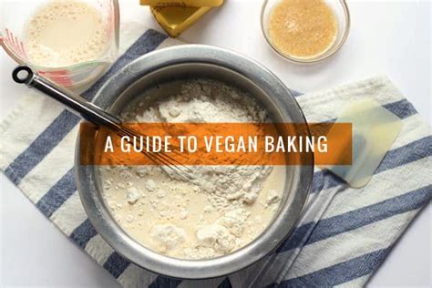 A Guide To Vegan Baking Oh My Veggies