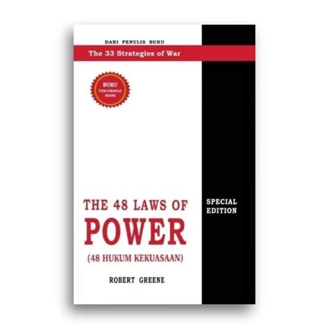 Jual The Laws Of Power Hukum Kekuasaan Robert Greene Special