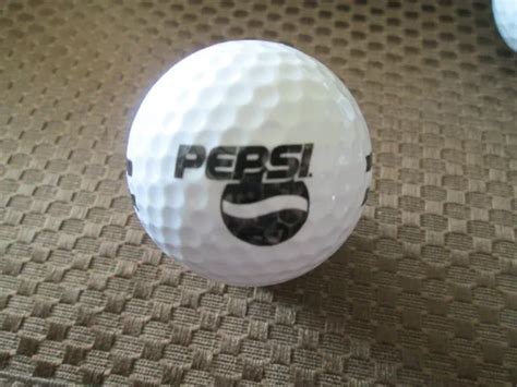 Logo Golf Balls Pepsisoft Drinksodadriving Range Ballblack