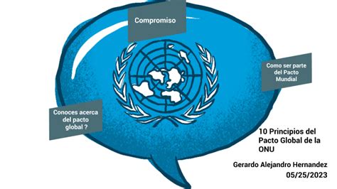 10 Principios Del Pacto Global De La ONU By Alejandro Hernandez On Prezi