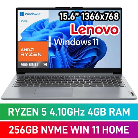 Lenovo IdeaPad 1 15AMN7 82VG00BTFU Laptop Ryzen 3 7320U 15 6 WXGA