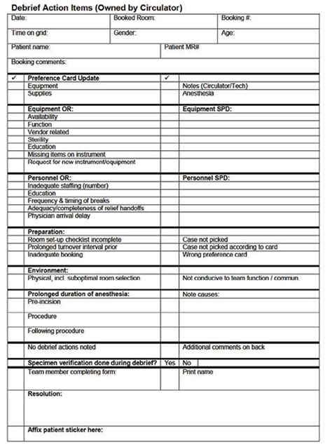 Debriefing Report Template 1 PROFESSIONAL TEMPLATES Report