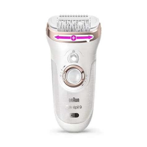 BRAUN Silk épil 9 SkinSpa 9 961V Wet Dry epilator with 12 extras