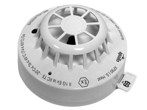 xp addressable heat detector fire detection