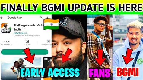 Finally Bgmi Update Is Here Goldy Bhai Have Bgmi Early Access