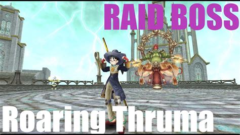 Toram Online Roaring Thruma Solo Halberd YouTube