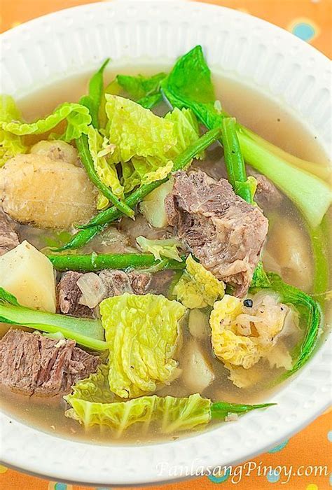 Traditional Slow Cooked Beef Nilaga Soup Recipe Panlasang Pinoy