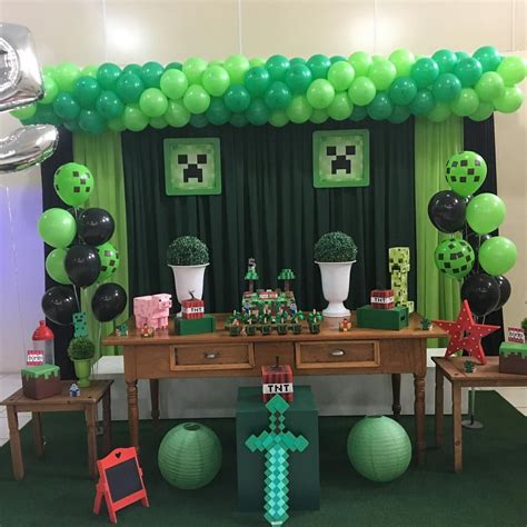 Festa Minecraft 60 Ideias E Como Montar Uma Festa Criativa